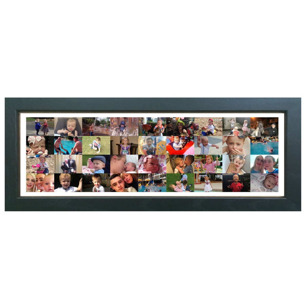 Shape Photo Collage Maker Long Panoramic