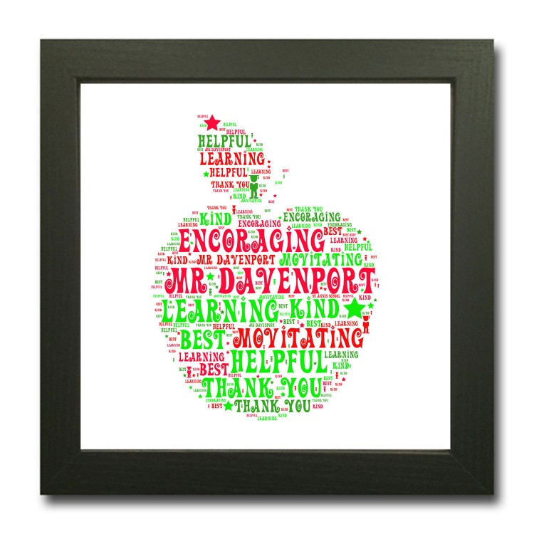 Personalised Teacher Gift